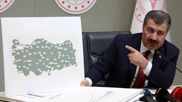 Illere Göre Her 100 Bin Kişide Görülen Kovid-19 Vaka Sayılarını Açıkladı Muğla 132,90 16 son dakika bakan koca illere gore her 100 bin 14124126 2929 o