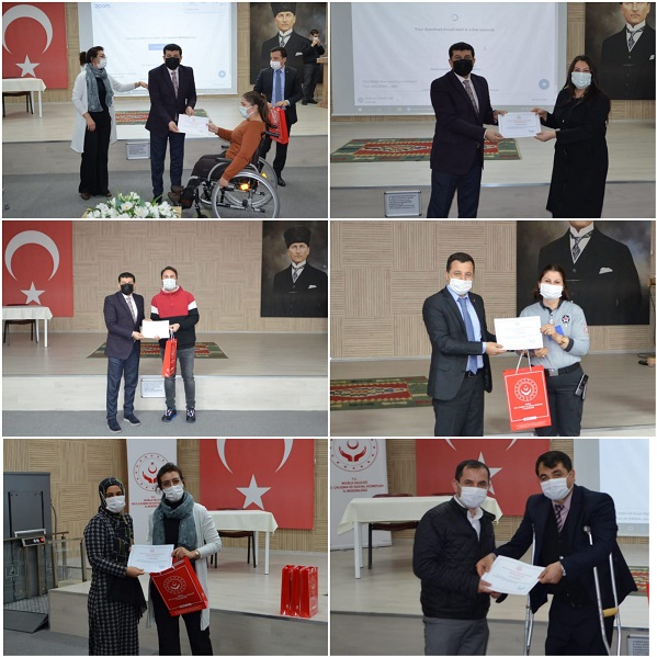 Özverili Çalışmalarından Dolayı "Teşekkür Belgesi" Verildi. 1 tesekkur belgesi verilmesi 5
