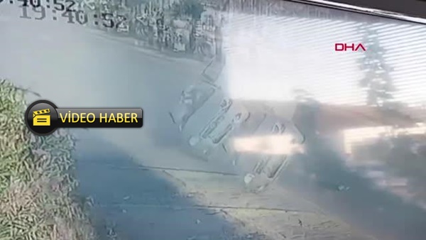 Bodrum'da Yürekleri Ağza Getiren Kaza Ucuz Atlatıldı 1 ucuz atlatilan kaza kamerada 14192693 o