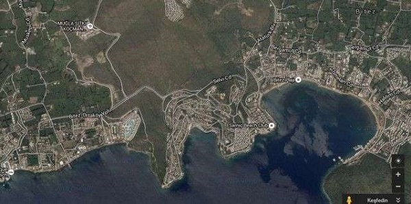 Bakanlık Bodrum Ve Fethiye'de 10 Konut Alanını Satışa Sunacak 18 uydu goruntusu