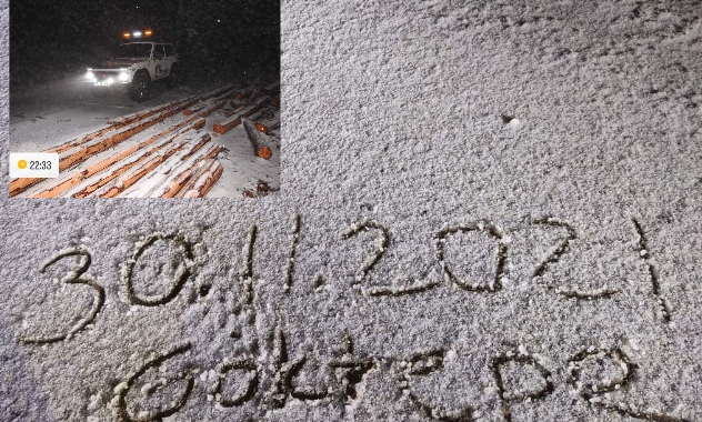 Muğla'ya Mevsimin Ilk Karı Yağdı 12 yenisur sondakika2 3